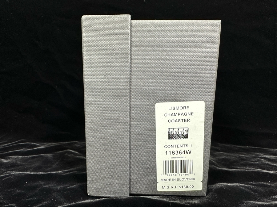Waterford Crystal Lismore Champagne Coaster New In Box [Photo 8]