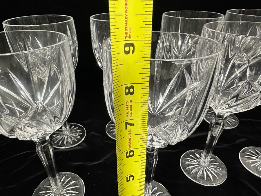 (8) Waterford Marquis Crystal Stemware Glasses 8.5H [Photo 7]