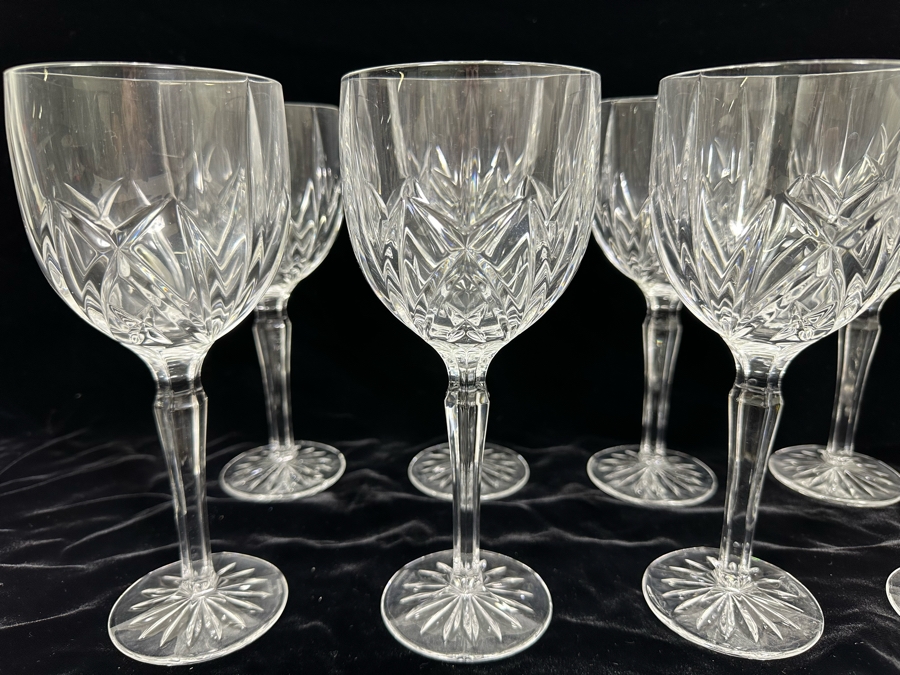(8) Waterford Marquis Crystal Stemware Glasses 8.5H [Photo 3]