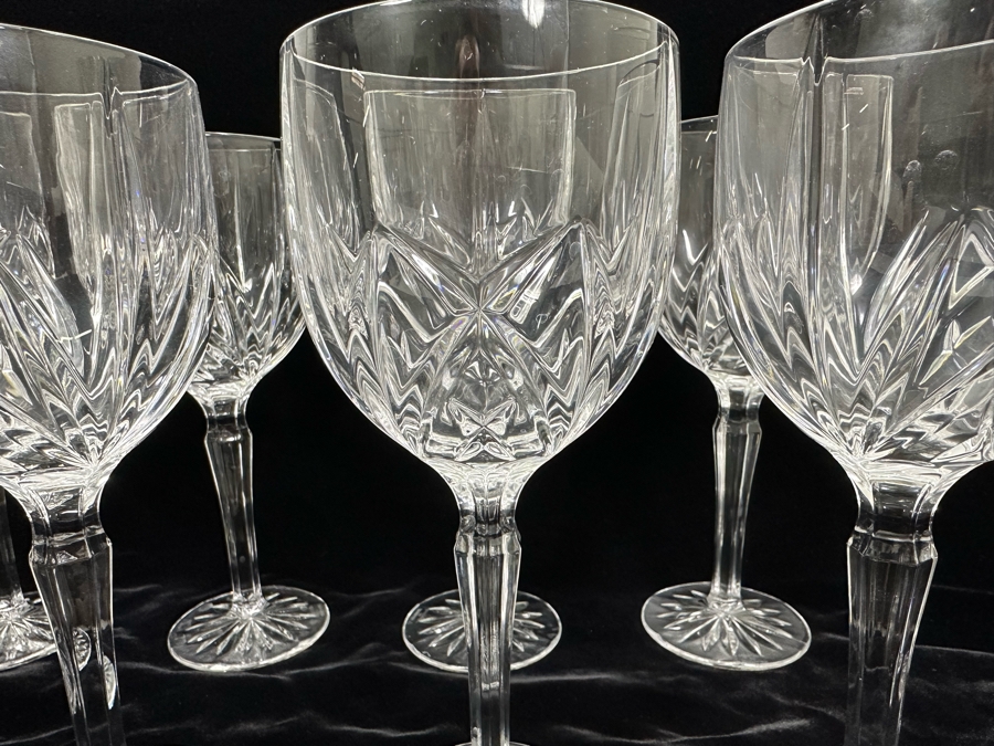 (8) Waterford Marquis Crystal Stemware Glasses 8.5H [Photo 4]