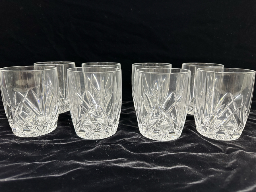 (8) Waterford Marquis Crystal Glasses 4.25H [Photo 1]