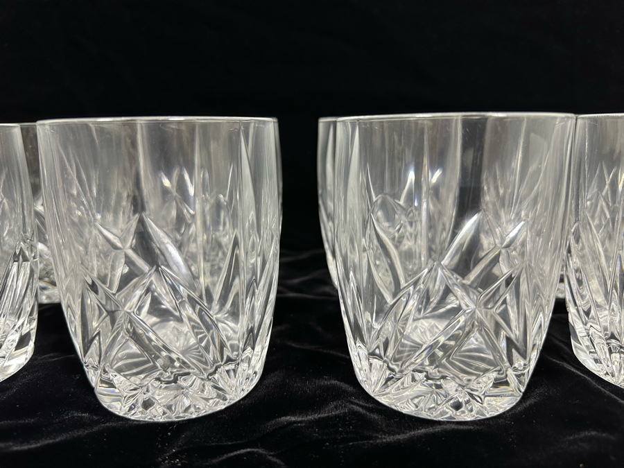 (8) Waterford Marquis Crystal Glasses 4.25H