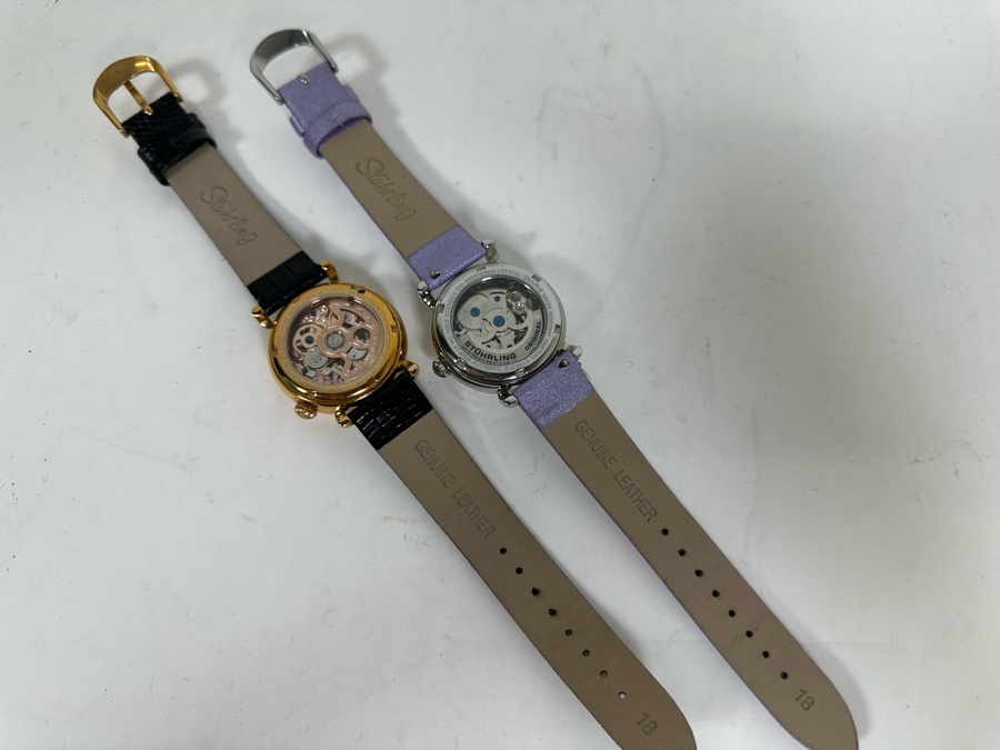 Pair Of Women's Stuhrling Wrist Watches One With Box [Photo 15]