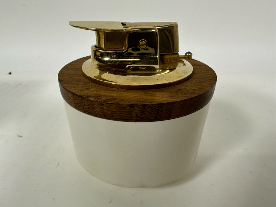 Vintage Mid-Century Varaflame La Ronde Lighter Fashioned By Ronson With Original Box [Photo 5]