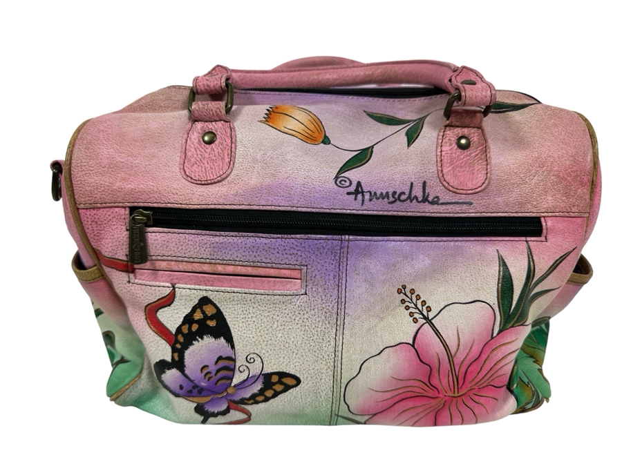 Anuschka Hand Painted Leather Handbag