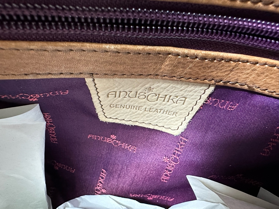 Anuschka Hand Painted Leather Handbag [Photo 8]