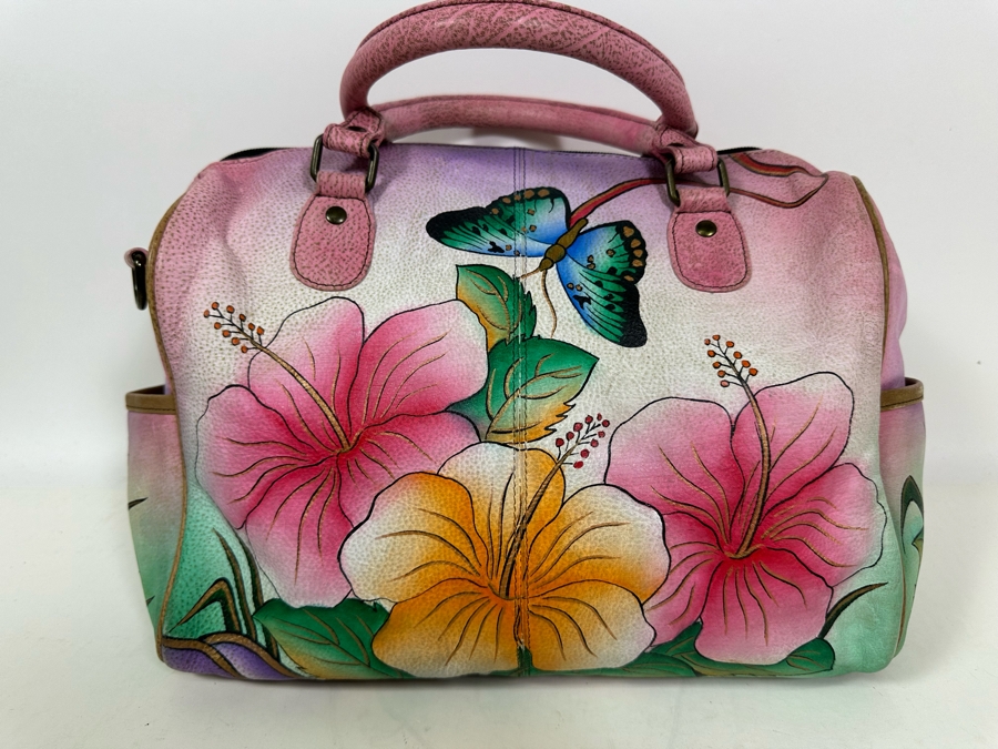 Anuschka Hand Painted Leather Handbag [Photo 5]