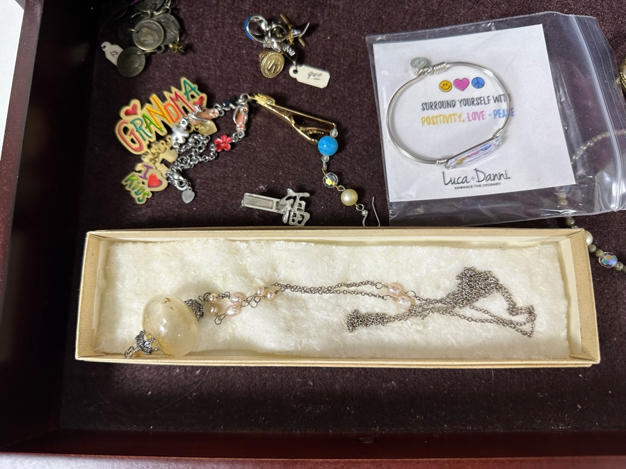 Machinist Style Jewelry Tool Box With Costume Jewelry - See Photos 24W X 11D X 17.5 [Photo 19]