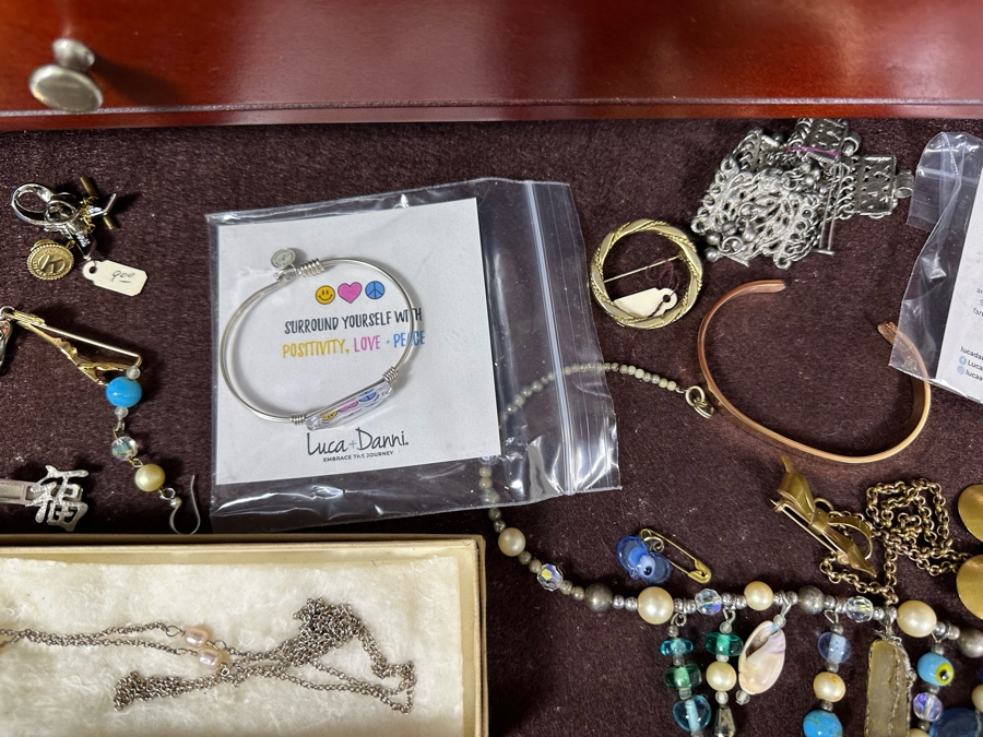 Machinist Style Jewelry Tool Box With Costume Jewelry - See Photos 24W X 11D X 17.5 [Photo 20]