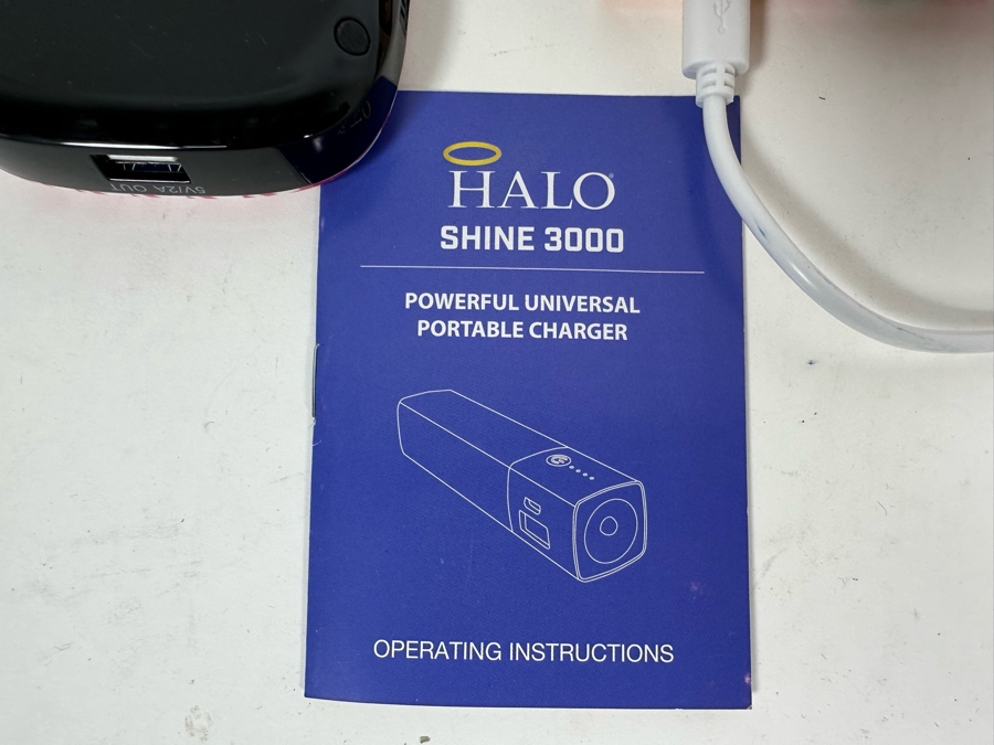 HALO Rechargeable Portable Electronic Device Chargers Pair Of Pocket Power 6000 Chargers And Pair Of Shine 3000 Chargers [Photo 10]