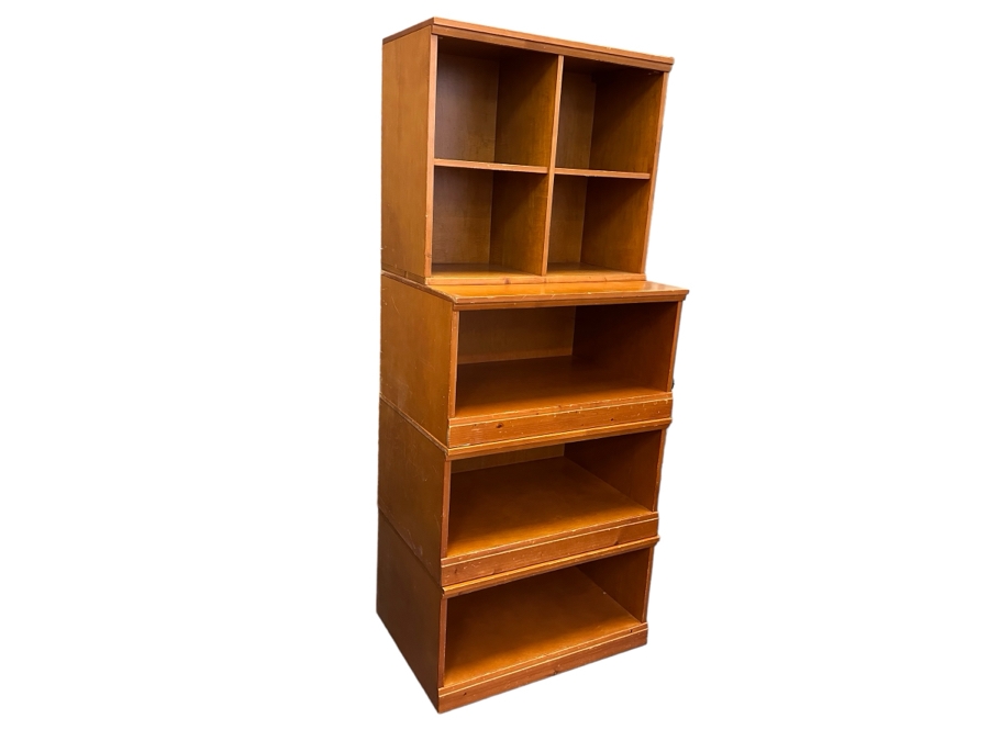 Pottery Barn 4-Piece Wooden Bookcase Shelving 29W X 21D X 70.5H [Photo 2]