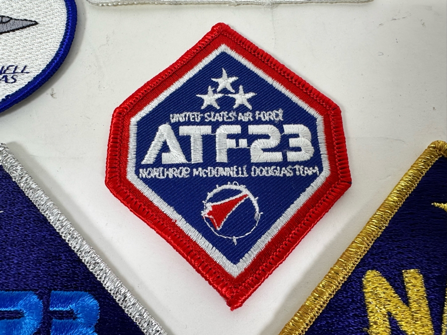 Various Northrop / McDonnel Douglas Patches And Pins Including ATF-23, YF-23 [Photo 7]