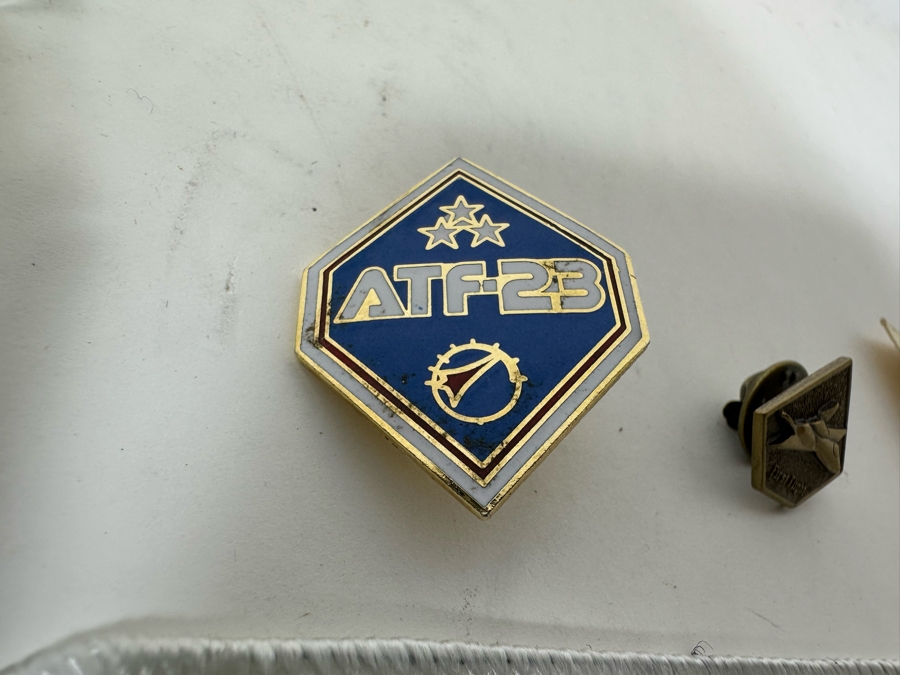 Various Northrop / McDonnel Douglas Patches And Pins Including ATF-23, YF-23 [Photo 11]