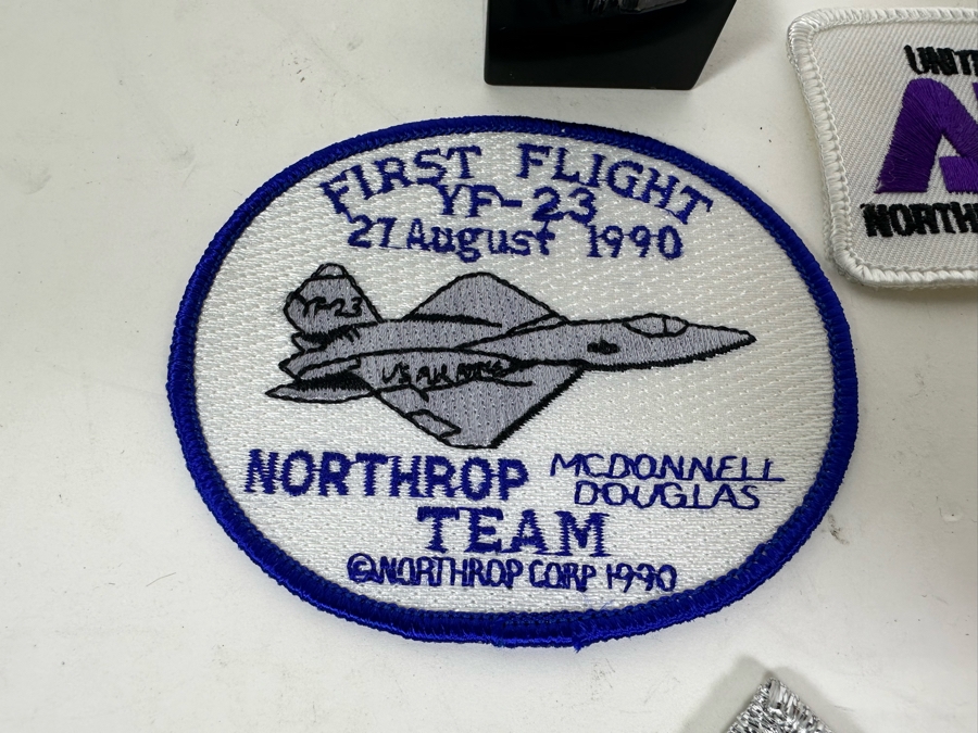 Various Northrop / McDonnel Douglas Patches And Pins Including ATF-23, YF-23 [Photo 9]