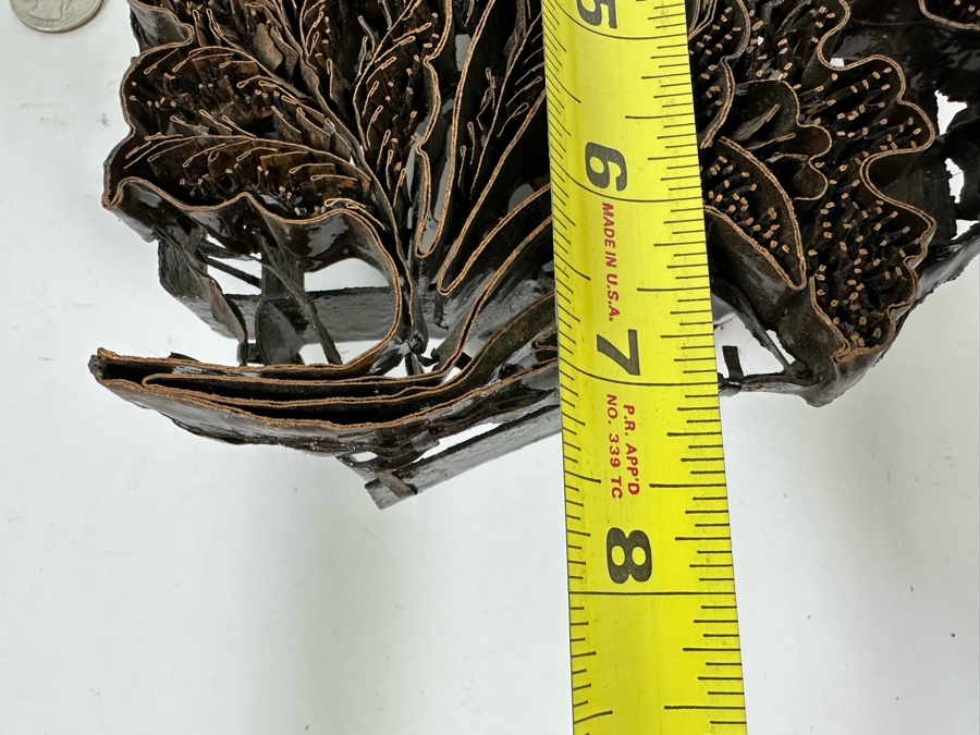 Vintage Metal Batik Stamp Cap Chop 6.5W X 7.5H X 3D [Photo 9]