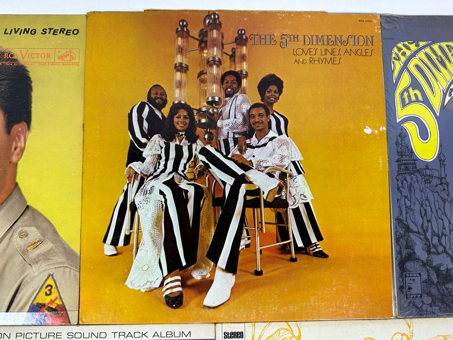 Five Vintage Vinyl Records [Photo 4]