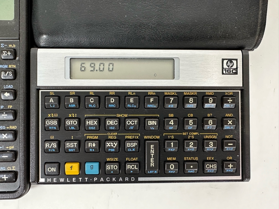 Hewlett Packard HP 16C Calculator Working Tested, HP 20S Scientific Calculator Working Tested, HP 27S Scientific Calculator Working Tested Plus Manuals For HP-27S, HP-15C & HP-16C [Photo 9]