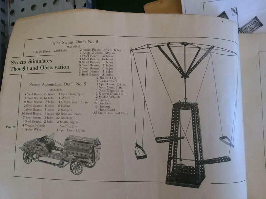 Vintage Erector Set in Wooden Box [Photo 16]