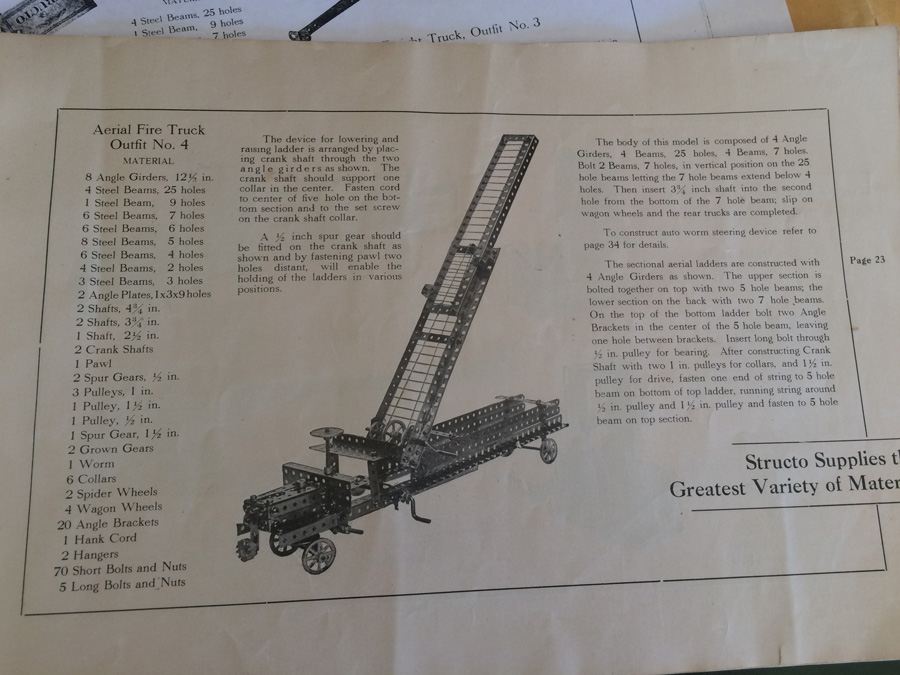 Vintage Erector Set in Wooden Box [Photo 13]