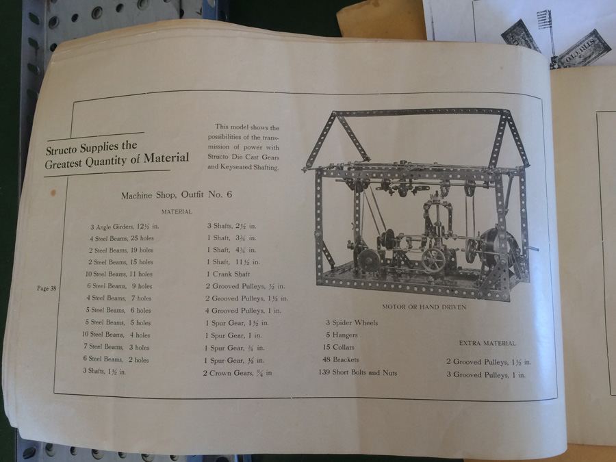 Vintage Erector Set in Wooden Box [Photo 23]