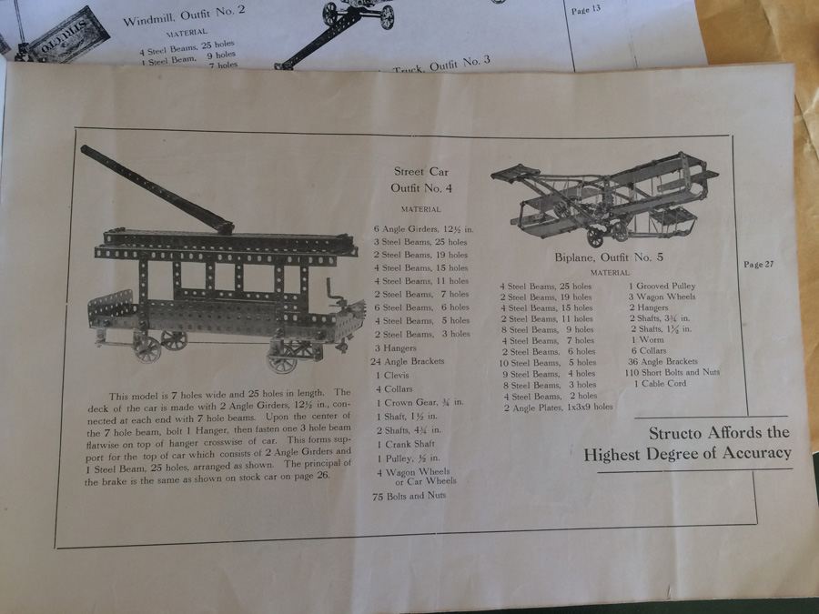 Vintage Erector Set in Wooden Box [Photo 15]