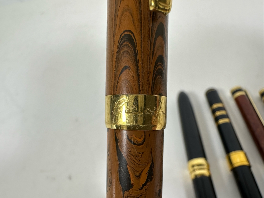 Four Ballpoint Pens (Recife, Yves Saint Laurent, Reflections, Colibri) Plus One Mechanical Pencil [Photo 4]