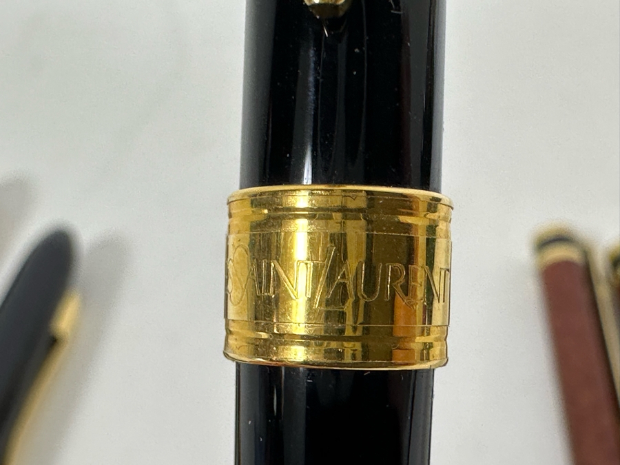 Four Ballpoint Pens (Recife, Yves Saint Laurent, Reflections, Colibri) Plus One Mechanical Pencil [Photo 10]