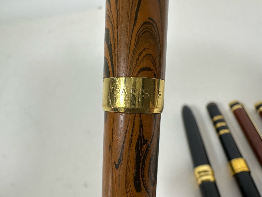 Four Ballpoint Pens (Recife, Yves Saint Laurent, Reflections, Colibri) Plus One Mechanical Pencil [Photo 5]