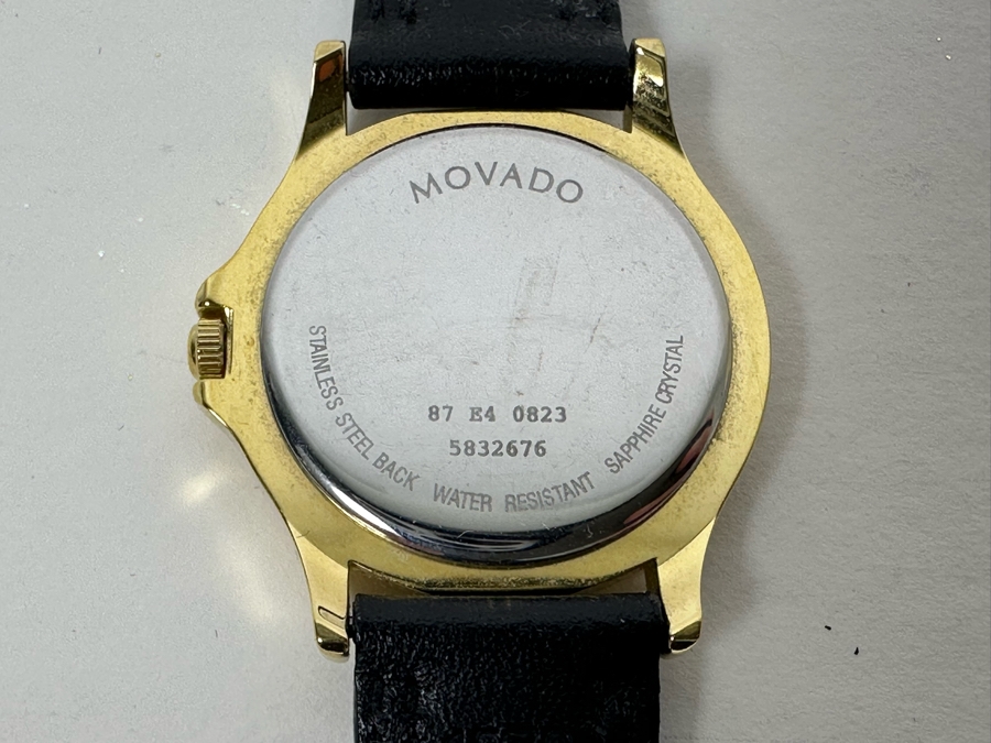 Women's MOVADO Wristwatch Model 87 E4 0823 [Photo 6]