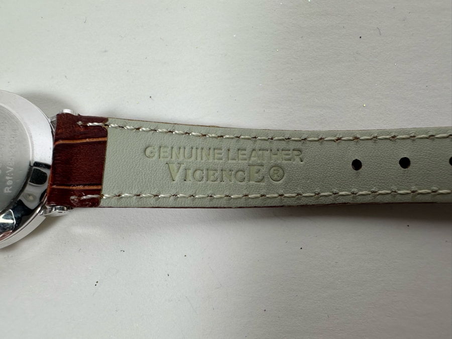 14K Gold Vicence Italy Women's Wristwatch 19.8g [Photo 11]