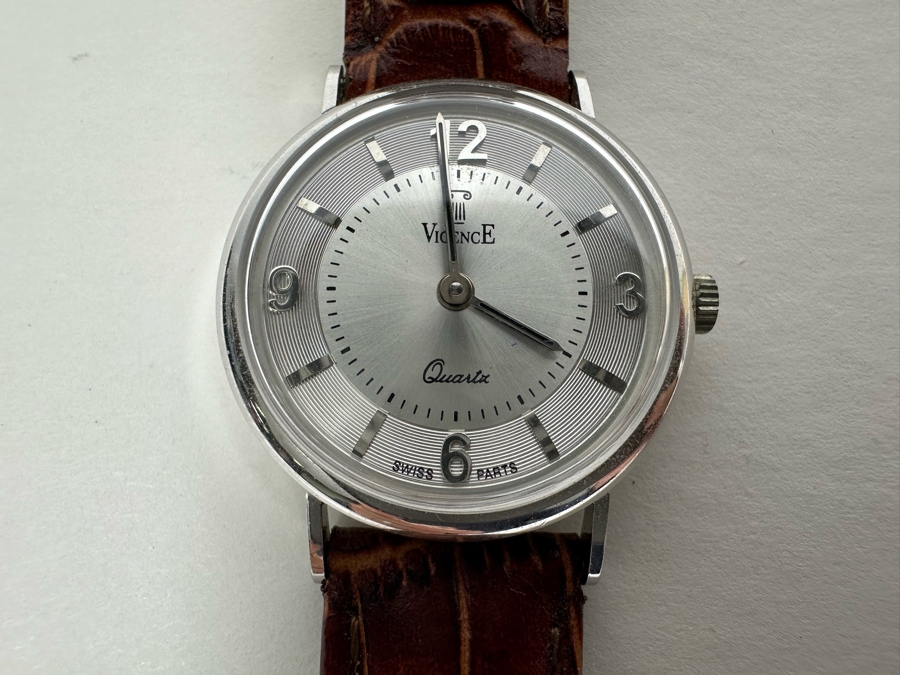 14K Gold Vicence Italy Women's Wristwatch 19.8g [Photo 5]