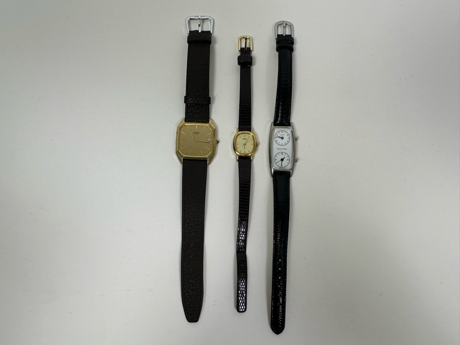 Two SEIKO Women's Wristwatches And Gotham Women's Wristwatch [Photo 3]