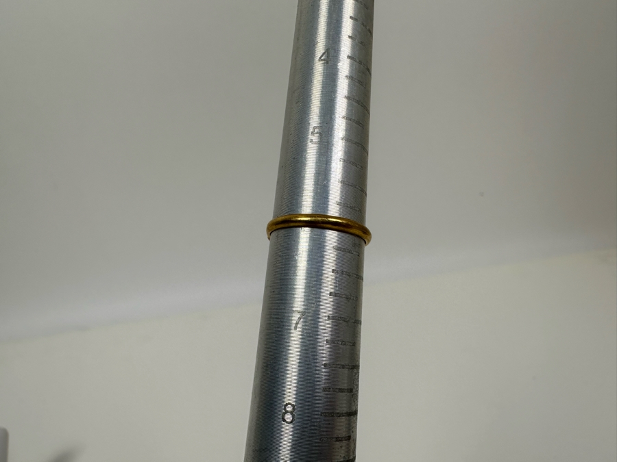 18K Gold Large Pearl Ring Size 6 3.2g [Photo 15]