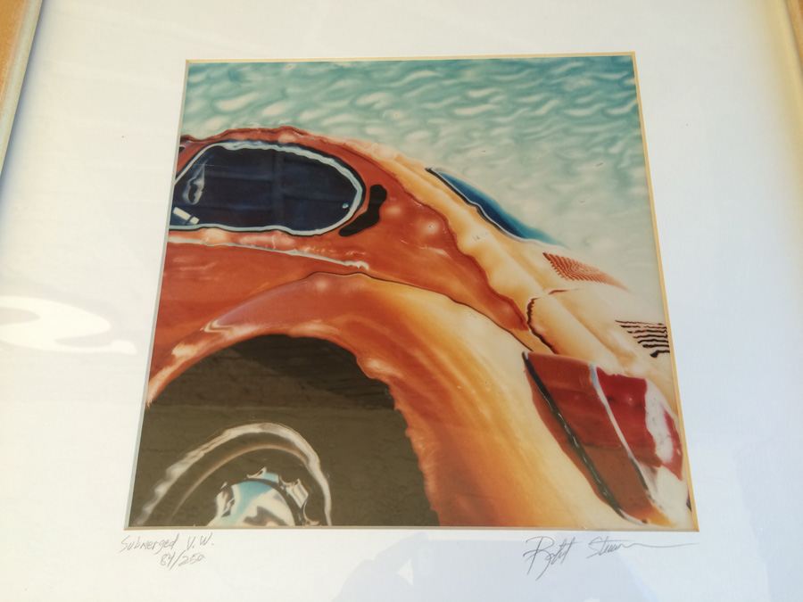 Submerged VW Bug Limited to 84/250 by Local Artist Robert Sturman [Photo 10]
