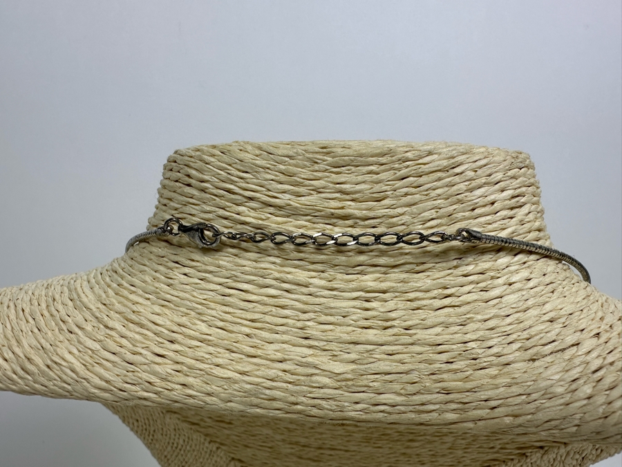 Sterling Silver 17' Necklace 8.2g [Photo 5]