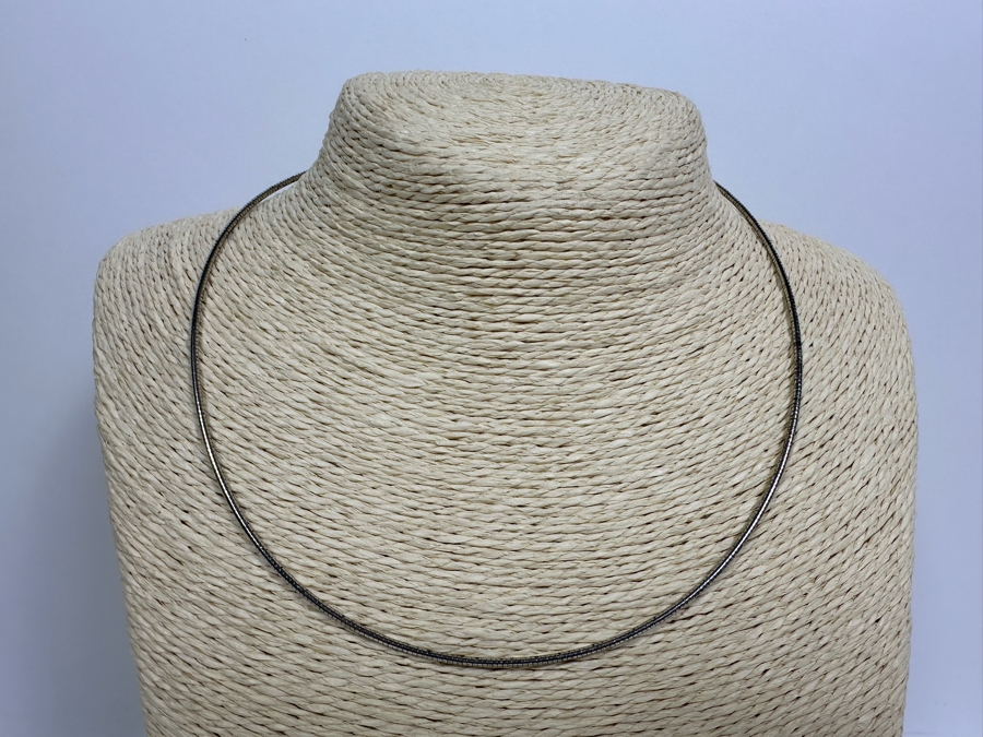 Sterling Silver 17' Necklace 8.2g [Photo 3]