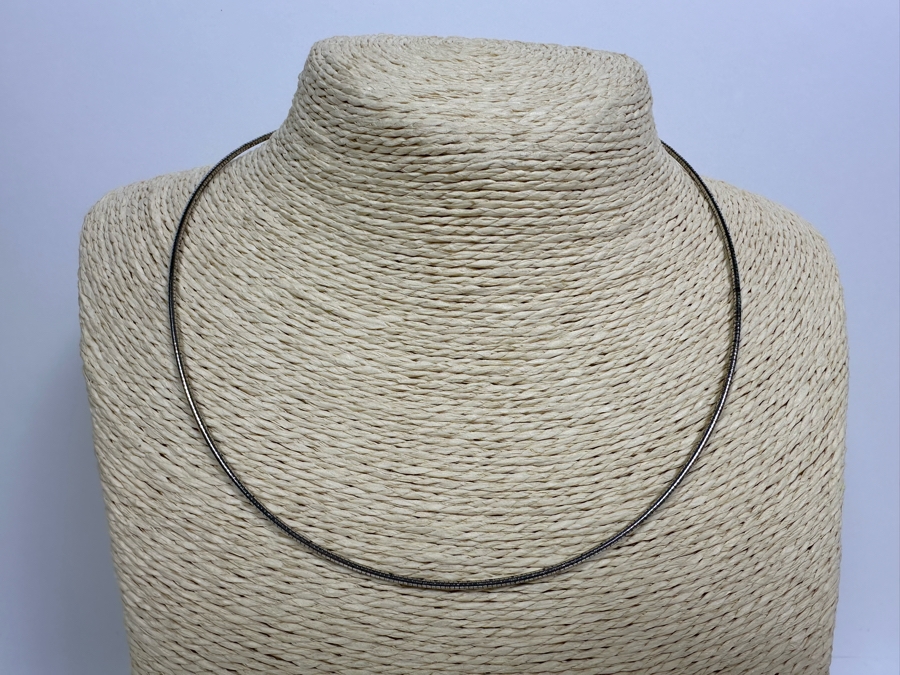 Sterling Silver 17' Necklace 8.2g [Photo 2]