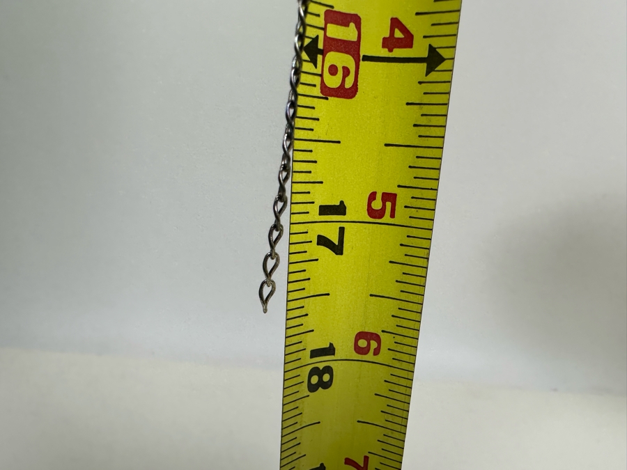 Sterling Silver 17' Necklace 8.2g [Photo 6]