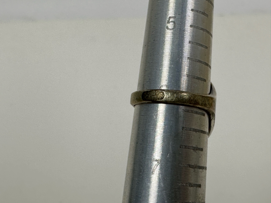 Vintage Sterling Silver Boy Scout Ring Size 6 5.5g [Photo 7]