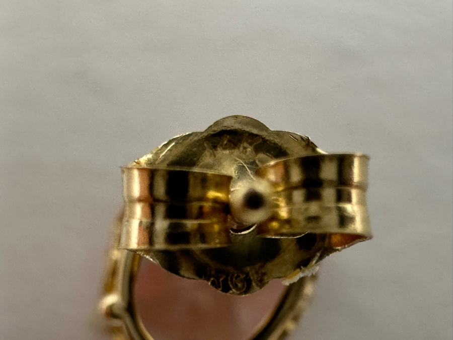 14K Gold Kunzite Earrings 3g [Photo 14]