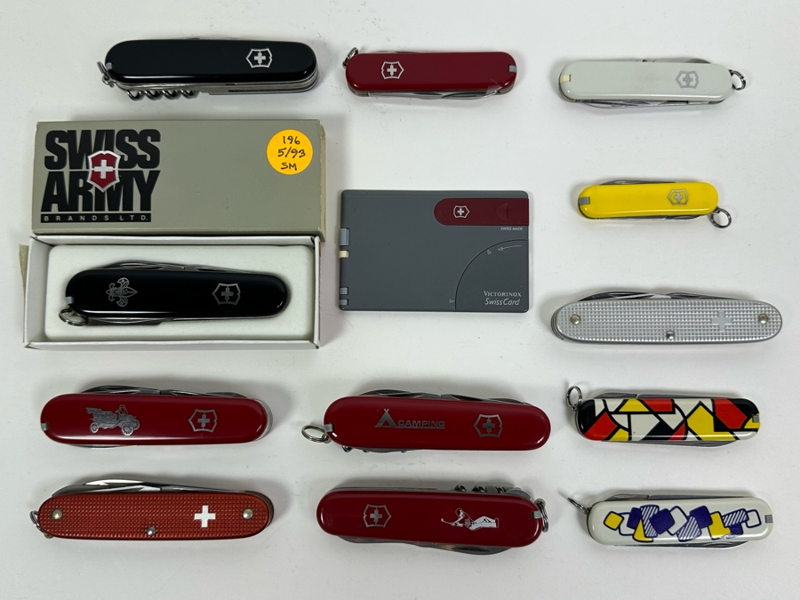Collection Of Swiss Army Pocket Knives [Photo 2]
