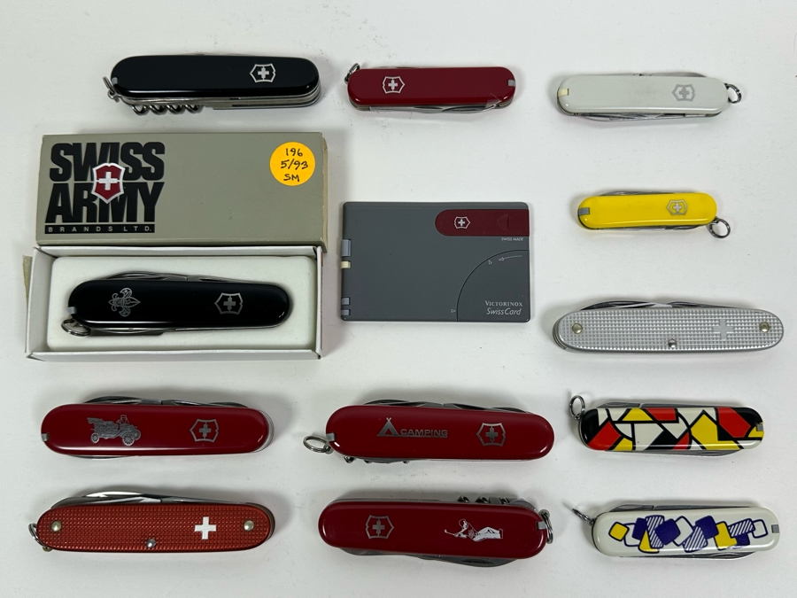 Collection Of Swiss Army Pocket Knives [Photo 3]