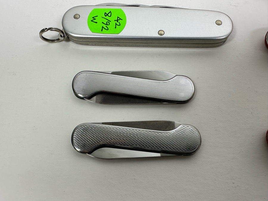 Collection Of Various Pocket Knives Including Swiss Army Knives [Photo 7]