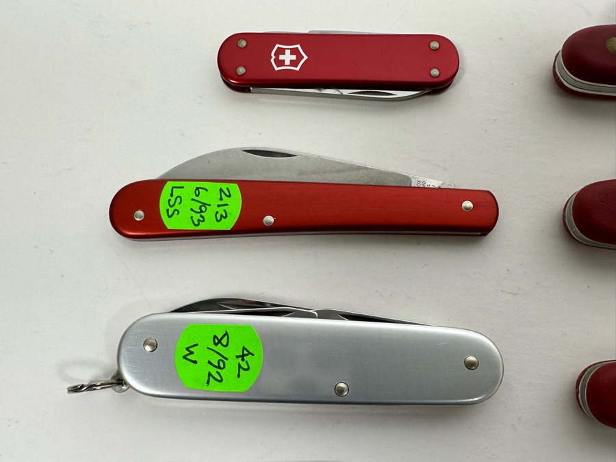 Collection Of Various Pocket Knives Including Swiss Army Knives [Photo 8]