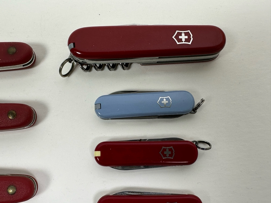 Collection Of Various Pocket Knives Including Swiss Army Knives [Photo 4]