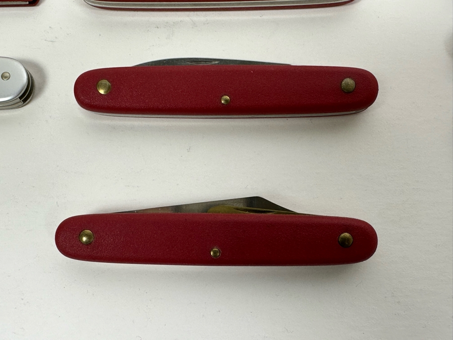 Collection Of Various Pocket Knives Including Swiss Army Knives [Photo 6]