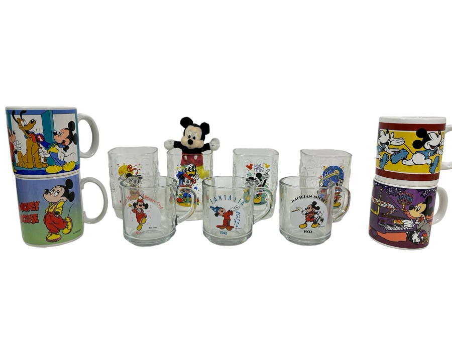 Collection Of Disney Mickey Mouse Cups And Mugs [Photo 1]
