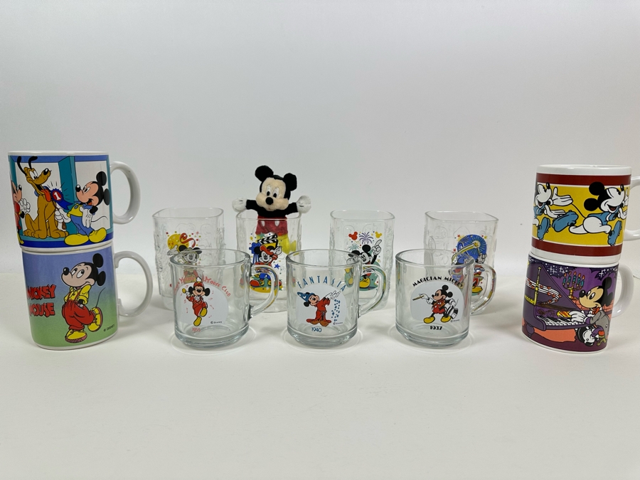 Collection Of Disney Mickey Mouse Cups And Mugs [Photo 2]