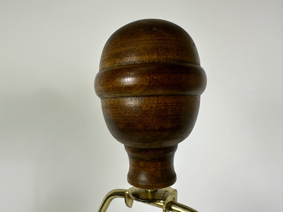 Pair Of Mid-Century Pottery Lamps No Shades 36H [Photo 8]