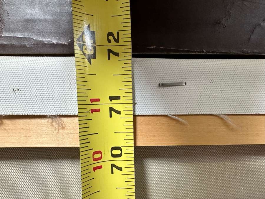 Large Original Seascape Oil On Canvas Signed Painting 48 X 72 Framed 57.5 X 81.5 [Photo 17]